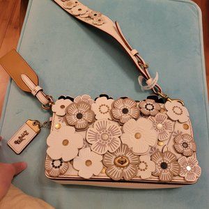 Coach tearose dinky with tearose strap